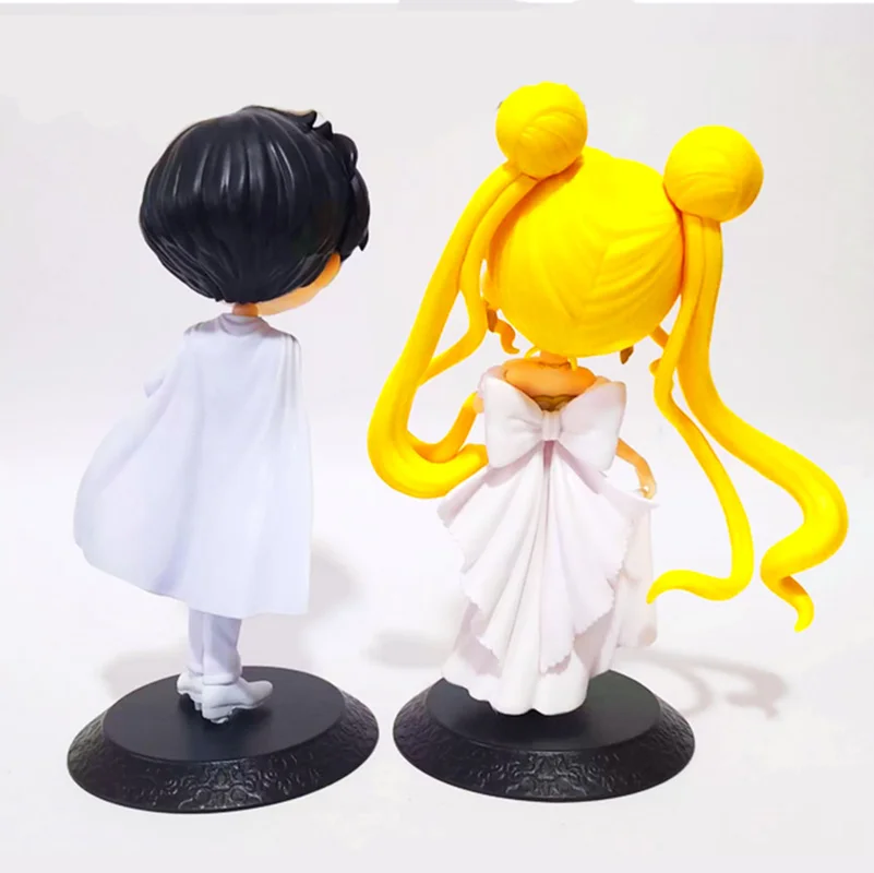 کیوپاسکت فیگور پرنسس فیگور «سیلورموون، پرنسس سِرِنیتی و پرنس اندیمیون ملوان ماه» Manga Sailor Moon Princess Serenity & Prince Endymion Q Posket Frozen Figure