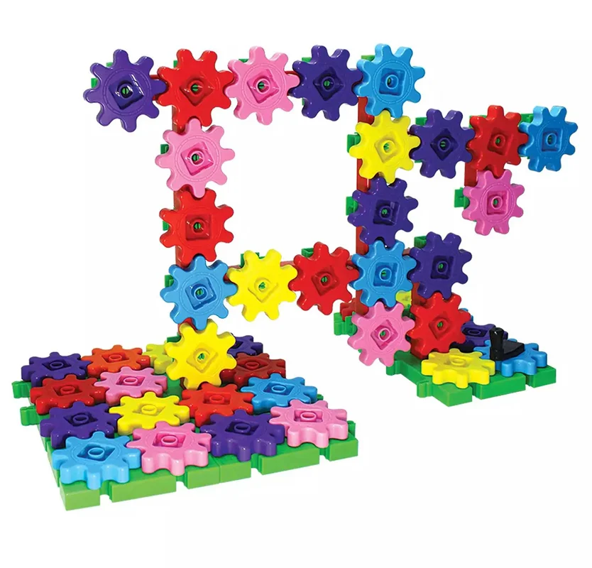 خرید بازی مجموعه سازه های چرخ دنده ای تاپ توی 100 قطعه «گیربکس Gear Box» Top Toy Gear Box! 100pcs