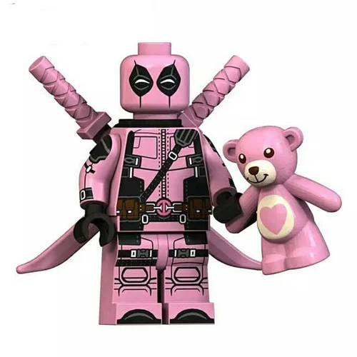 مینی فیگور لگو ددپول لباس صورتی Deadpool (pink suit)