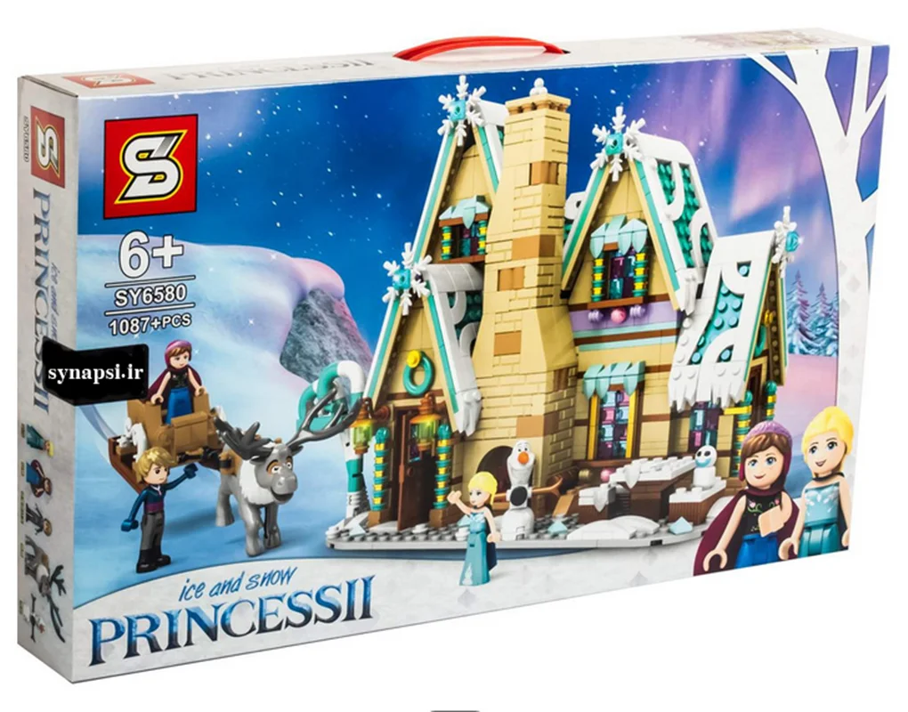 خرید لگو اس وای «قصر یخی السا» Building Blocks Brick SY Frozen Elsa Palace sy6580