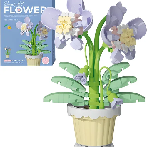 لگو گلدان زیبای گل ارکیده Orchid 7228
