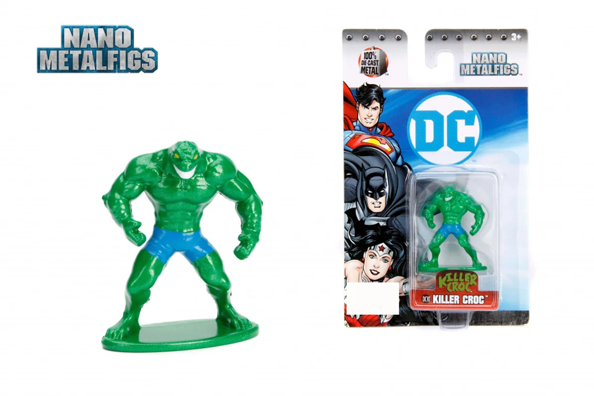 خرید نانو متال فیگور جادا دی سی کمیک «کیلر کروک» DC Comics Nano Metalfigs Killer Croc (DC10) Figure