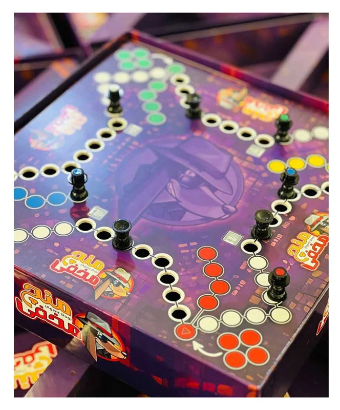 چیدمان مهرهها در موقعیت بازی واقعی