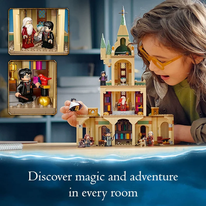 خرید لگو هری پاتر «مجموعه ساختمانی هاگوارتز: دفتر دامبلدور»  Bricks Blocks Harry Potter Hogwarts: Dumbledore's office 6067