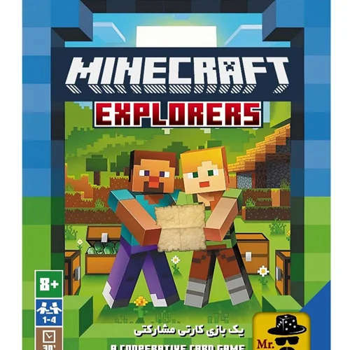 بازی فکری کارتی ماینکرافت جویندگان گنج Minceraft Expolorers