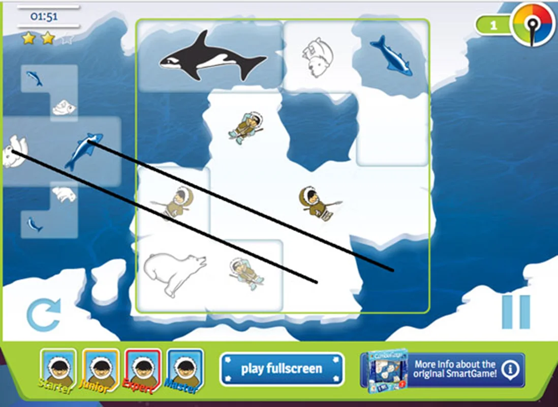 خرید بازی فکری استتار در قطب شمال Camouflage Board game