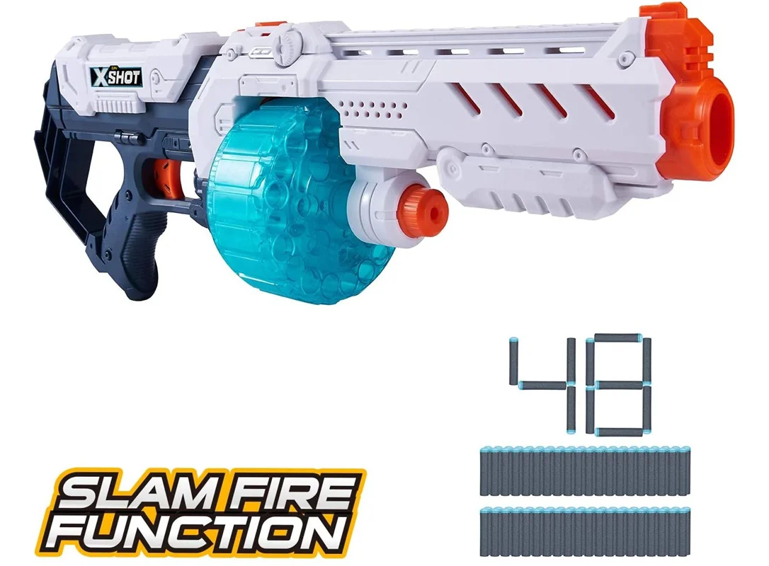 خرید تیر ابری زورو ایکس شات «بسته 3 تایی توربو فایر و فیوری و میکرو6»  Zuru X Shot Turbo Fire & Fury 4 & Micro 36345