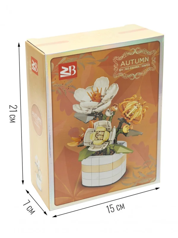 لگو Floral Fragrance Autumn 88058A نمای جعبه بستهبندی جلو