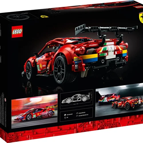 برند لگو «تکنیک فراری 42125 51# Ferrari 488 GTE AF Corse»