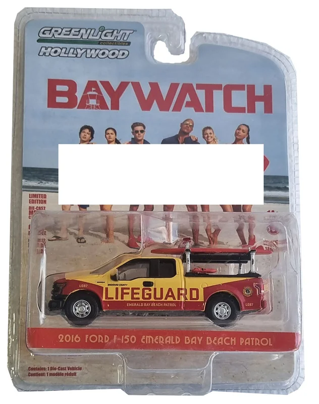 خرید 2016 ماشین  فورد F-150 امرالد ماشین پاترول ماشین گشت ساحلی در فیلم بی واچ Bay Watch ماشین فلزی، ماشین هالیوود ماشین فلزی گرین لایت ماشین «2016 فورد F-150 امرالد پاترول گشت ساحلی در فیلم بی واچ Bay Watch» ماکت فلزی  Greenlight Collectibles Hollywood