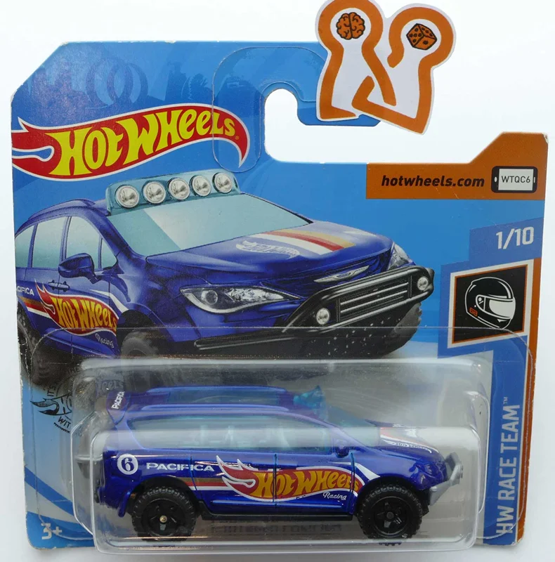 جلوی کارت بستهبندی ماشین فلزی هات ویلز مدل کرایسلر پاسیفیکا Hot Wheels Chrysler Pacifica
