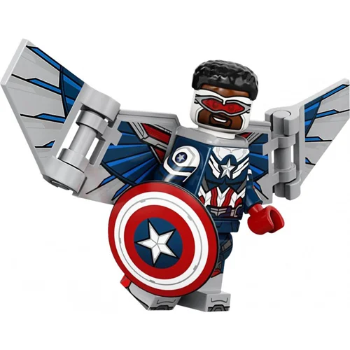 مینی فیگور لگویی کاپیتان آمریکا بال متحرک Studio Series Captain America