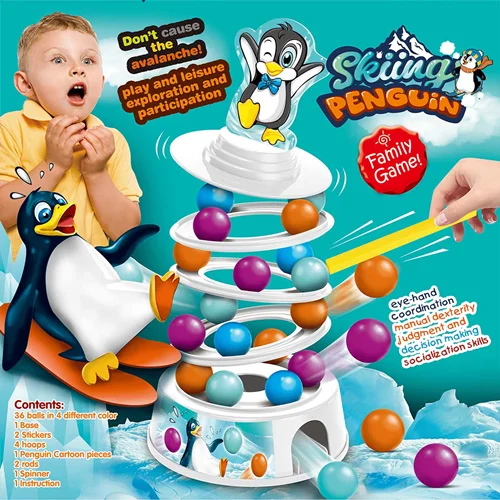 بازی پنگوئن اسکی باز Skiing Penguin