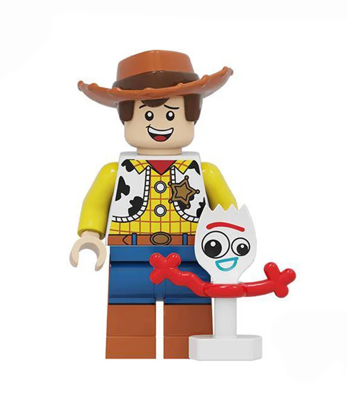 آدمک لگویی فله مینی فیگور لگویی «وودی» Pogo Disney,Toy Story Series Minifigure Woody PG-498
