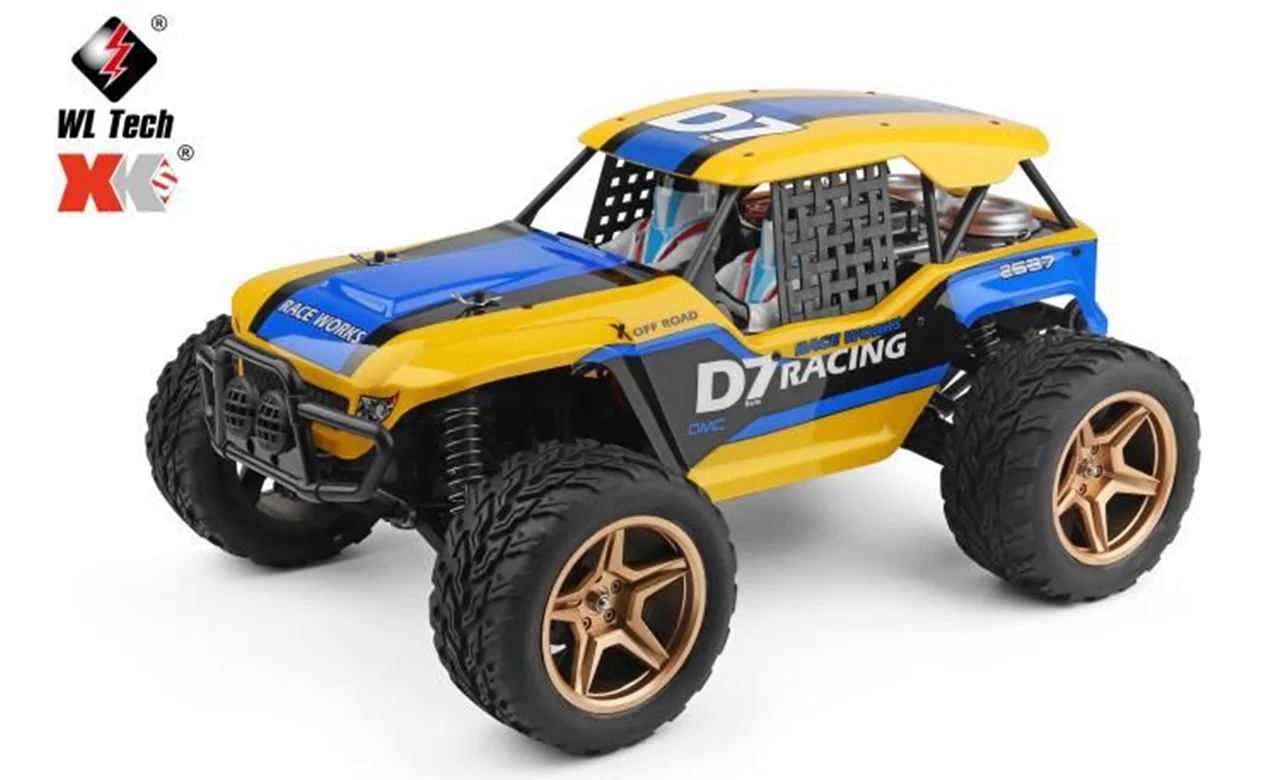نمای مورب ماشین کنترلی آفرود راک کراولر Rock Crawler D7
