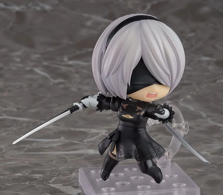 خرید فیگور نندروئید بازی 2B «نیر: اتوماتا» A Nendoroid Action Figure of NieR:Automata, YoRHa No.2 Type B (2B)
