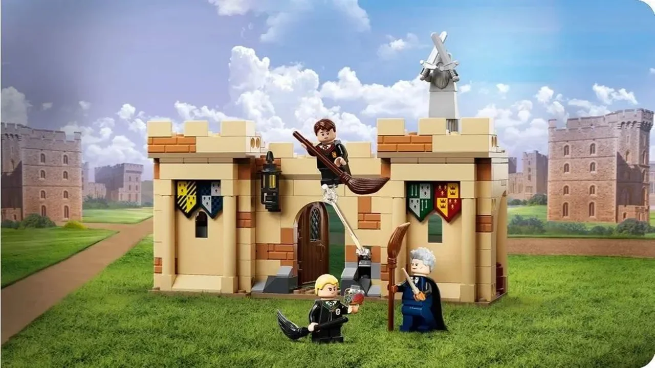 خرید لگو هری پاتر «سازندگان هاگوارتز: درس اولین پرواز»  Bricks Blocks Harry Potter Hogwarts Constructor: First Flight Lesson 6054