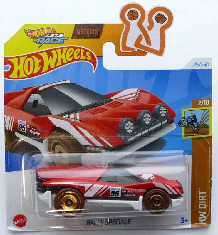 جعبه کارت بستهبندی هات ویلز مدل رالی اسپشیال Hot Wheels Rally Speciale
