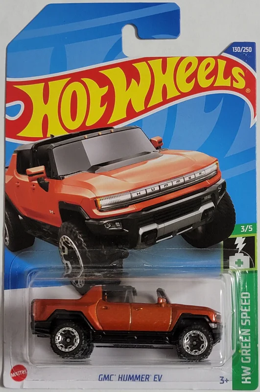 خرید ماشین فلزی ماکت فلزی هات ویلز «GMC هامر EV» ماشین فلزی  Hot Wheels GMC Hummer' EV HW Green Speed 3/5 130/250