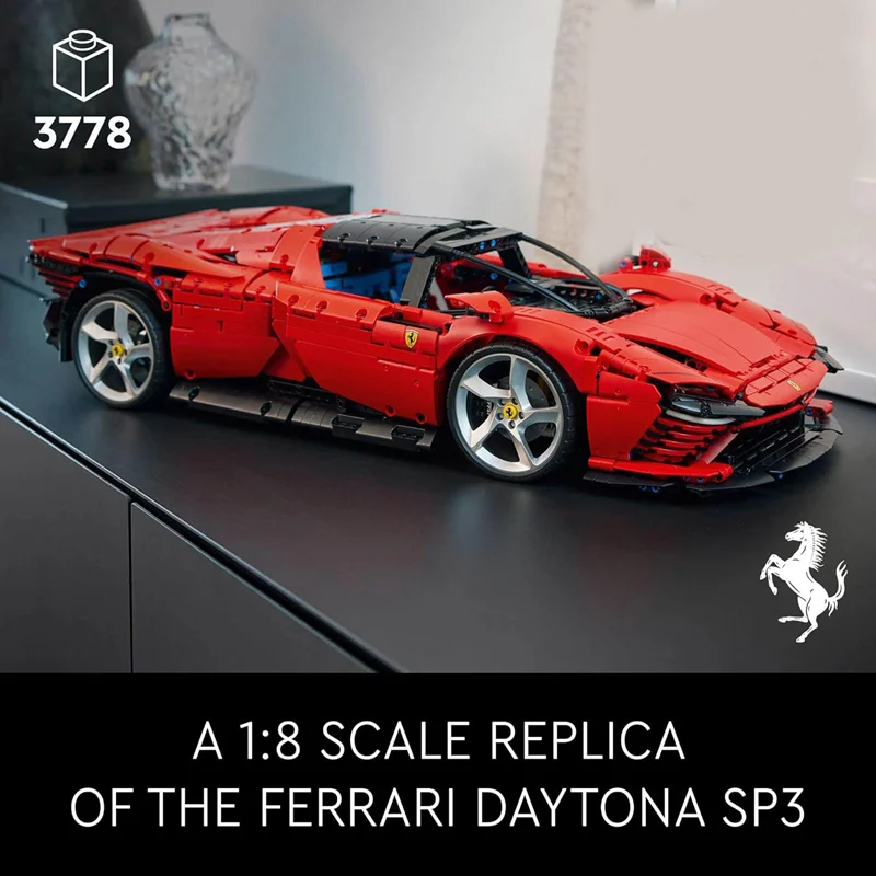 خرید لگو تکنیک «لگو «فراری دیتونا SP3» لگو  Technic Lego Building Blocks Ferrari Daytona SP3 7903