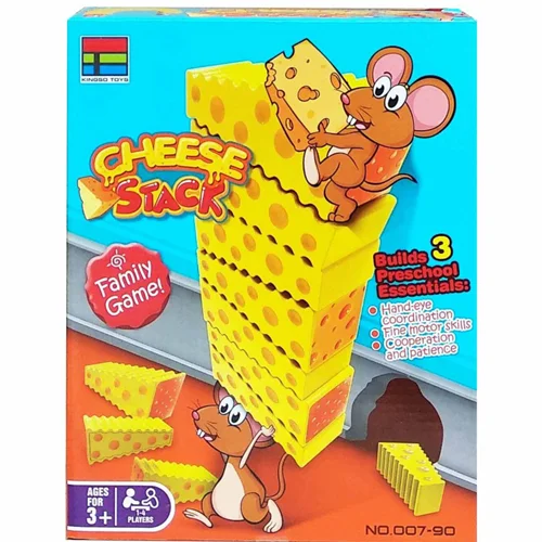 بازی برج پنیر Cheese Stack Game