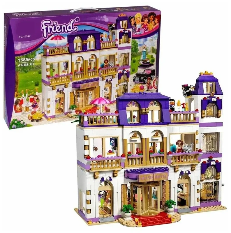 خرید لگو فرندز «هتل بزرگ هارتلیک»  Building Blocks Friends Heartlake Grand Hotel lego 10547