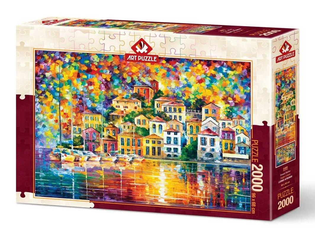 آرت پازل 2000 تکه «بندر رویا»  Heidi Art Puzzle Dream Harbor 2000 pcs 5489