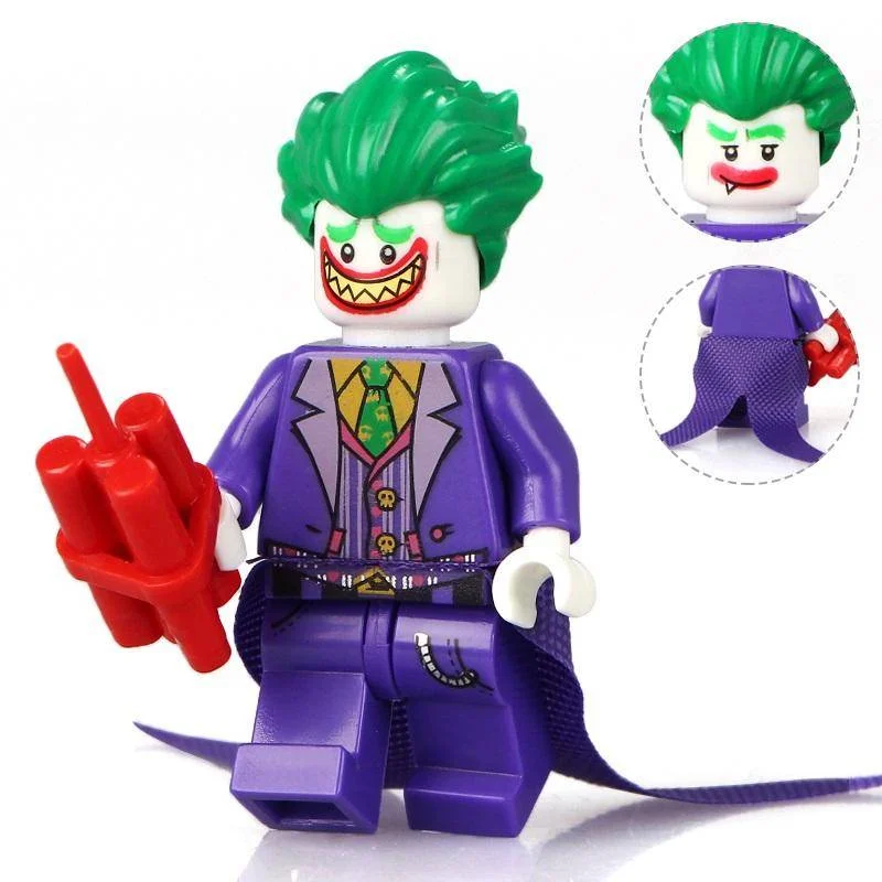 خرید لگو «جوکر»، آدمک لگویی، لگو آدمکی، مینی فیگور آدمک، مینی فیگور لگویی Pogo Minifigures Lego DC Series The Joker PG100