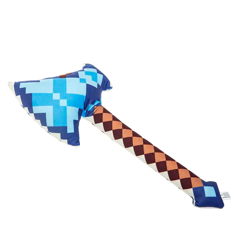 خرید اسباب بازی عروسک پولیشی عروسک ماینکرافت عروسک «تبر ماینکرفت» Yanic Toys Minecraft Ax Plush Doll AF100280