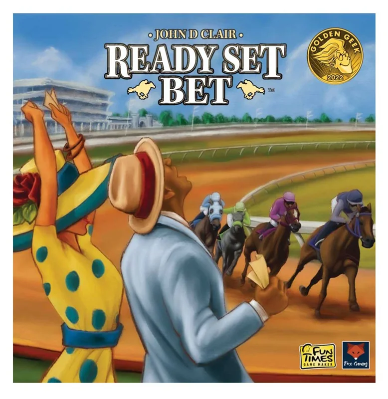 نمای جلوی جعبه بازی فکری کورس نهایی Ready Set Bet