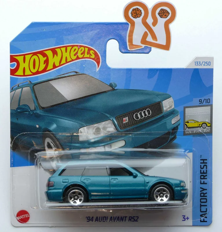 کارت بستهبندی جلوی هات ویلز مدل آودی آوانت RS2