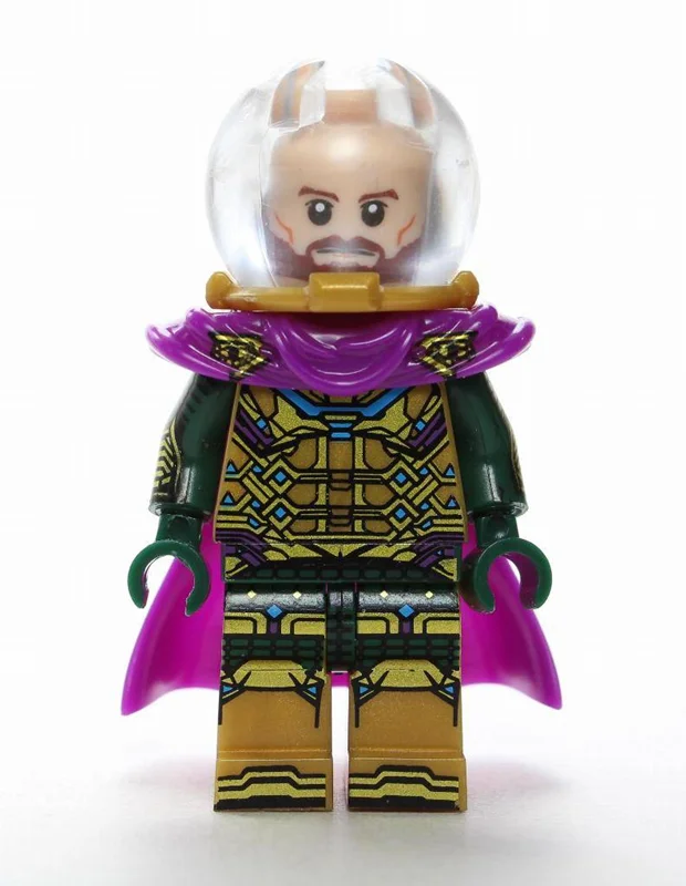 تصویر نزدیک از چاپ جزئیات لباس روی بدن و پاها و کلاه خود شفاف