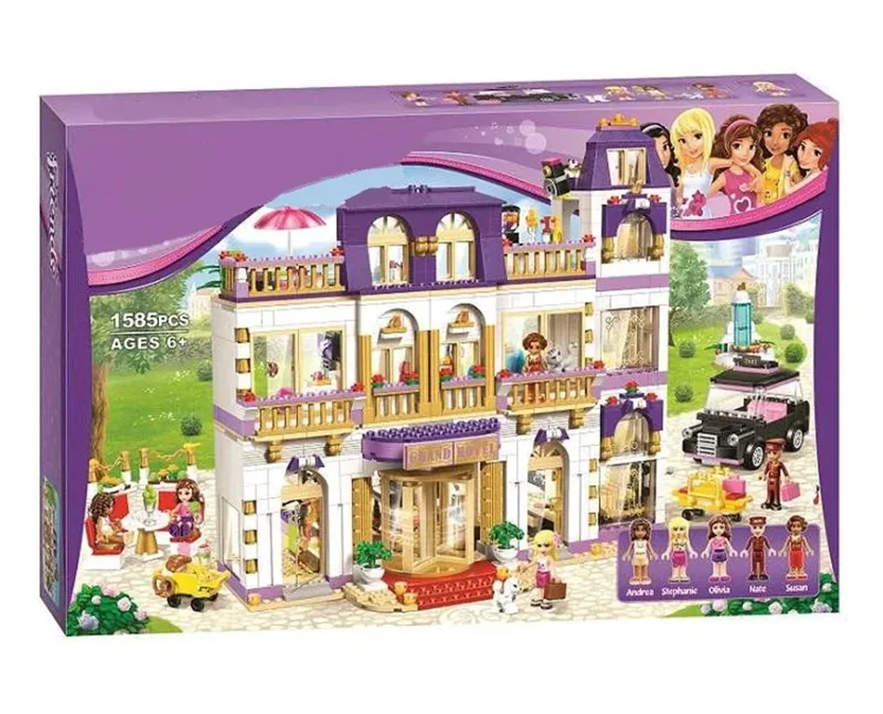 خرید لگو فرندز «هتل بزرگ هارتلیک»  Building Blocks Friends Heartlake Grand Hotel lego 10547