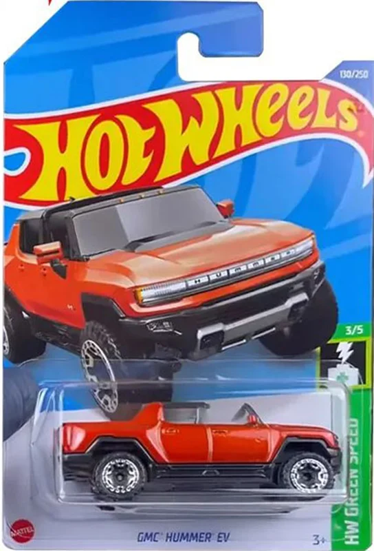 خرید ماشین فلزی ماکت فلزی هات ویلز «GMC هامر EV» ماشین فلزی  Hot Wheels GMC Hummer' EV HW Green Speed 3/5 130/250