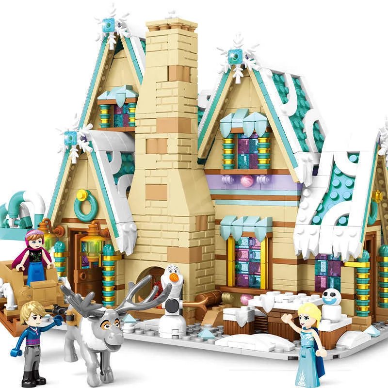 خرید لگو اس وای «قصر یخی السا» Building Blocks Brick SY Frozen Elsa Palace sy6580