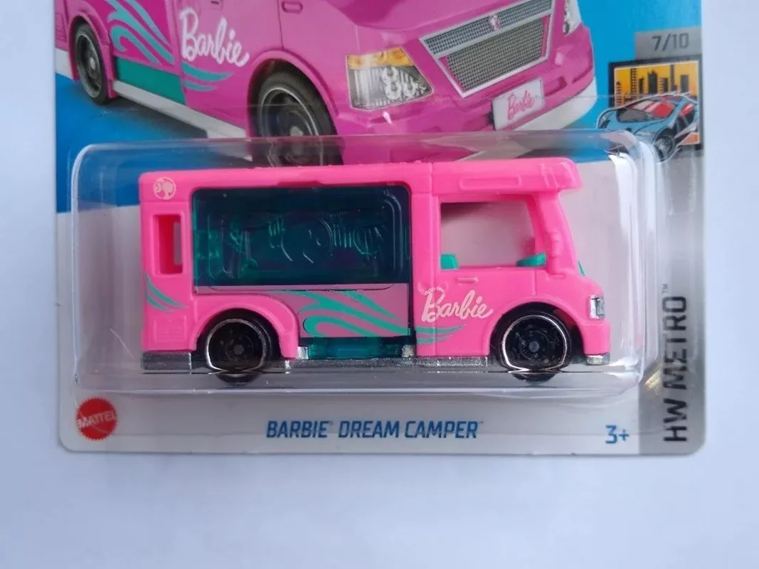خرید ماشین فلزی ماکت فلزی هات ویلز «باربی دریم کمپر» ماشین فلزی Hot Wheels Barbie Dream Camper HW Metro 7/10 58/250