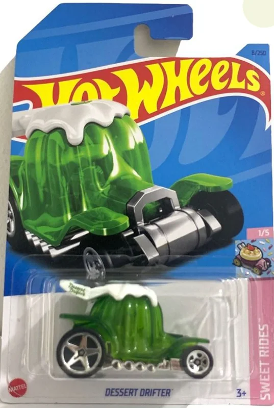 خرید ماشین فلزی ماکت فلزی هات ویلز «دیسرت دریفتر» ماشین فلزی  Hot Wheels Dessert Drifter Sweet Rides 1/5 8/250