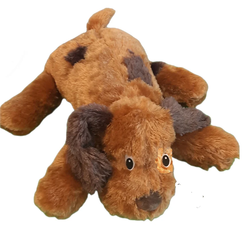 خرید عروسک «سگ قهوه ای خوابیده» اسباب بازی عروسک پولیشی Sleeping Brown Dog Plush Doll