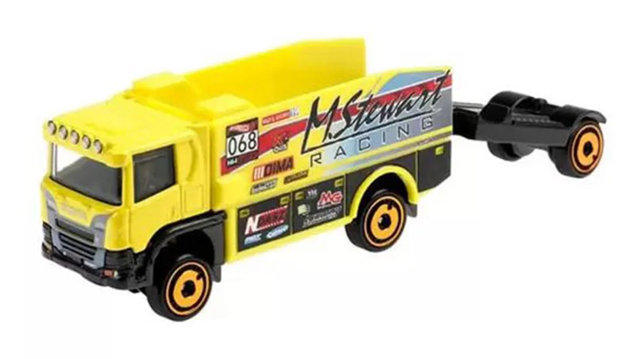 خرید ماشین فلزی هات ویلز کامیون «اسکانیا رالی تراک» کامیون فلزی Hot Wheels Truck Scania Rally Truck GKC33-NK711 21A BFM60