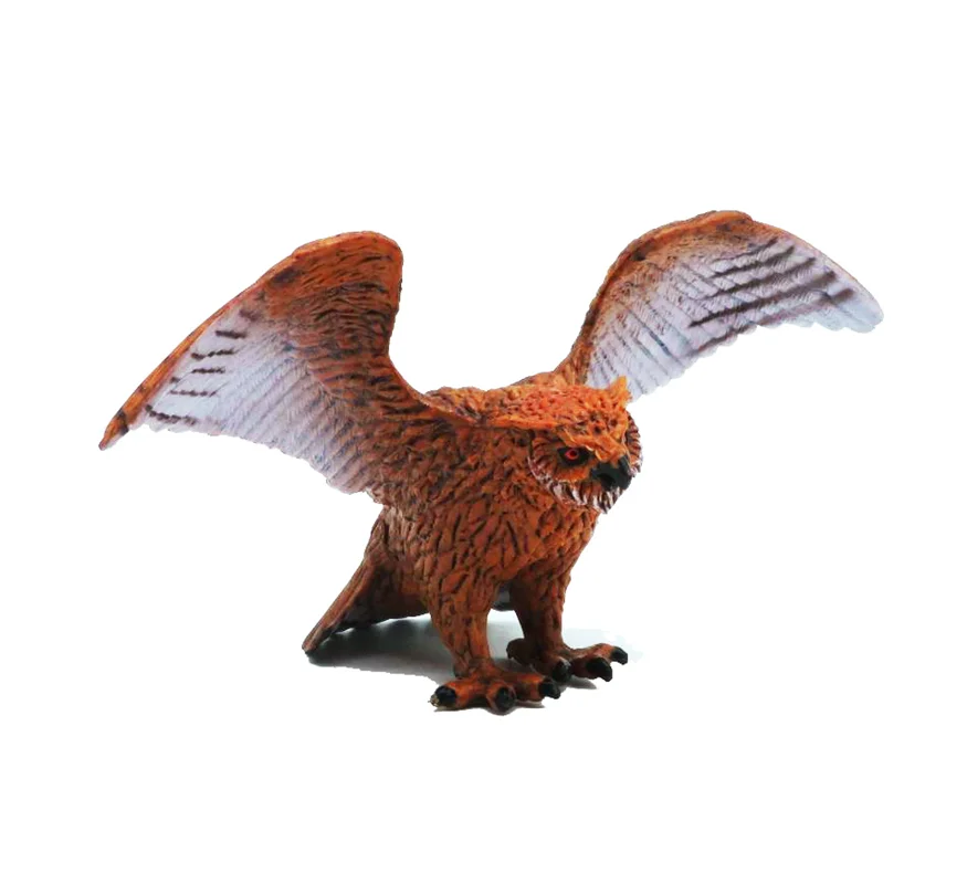 خرید فیگور حیوان فیگور پرنده  فیگور «جغد» فیگور مدل واقعی حیوانات، مجسمه حیوان، مدل شبیه سازی شده حیوان The Owl Simulation Model Animals figure
