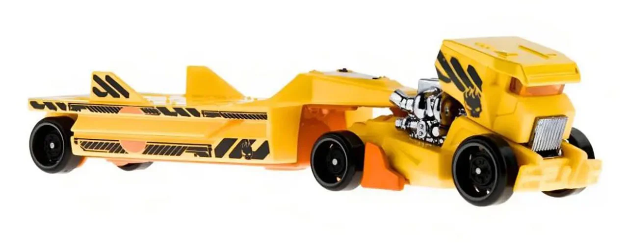 خرید ماشین فلزی هات ویلز کامیون «سایبریگ» کامیون فلزی  Hot Wheels Truck Cyberrig HMG01-NK711 21A BFM60