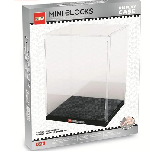 محفظه شفاف، جعبه نمایش لگو و مینی فیگور لگویی Minifigures Display Case 688