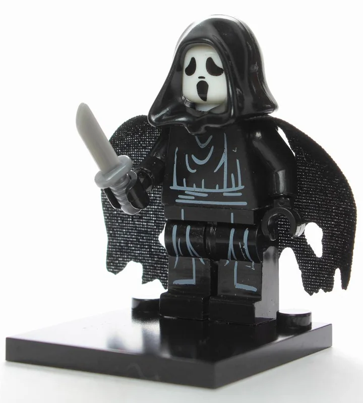 خرید لگو «صورت روح»، آدمک لگویی، لگو آدمکی، مینی فیگور آدمک، مینی فیگور لگویی Kopf Minifigures Lego Movies and TV Series Ghost face KF936