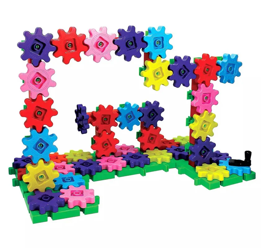 خرید بازی مجموعه سازه های چرخ دنده ای تاپ توی 100 قطعه «گیربکس Gear Box» Top Toy Gear Box! 100pcs