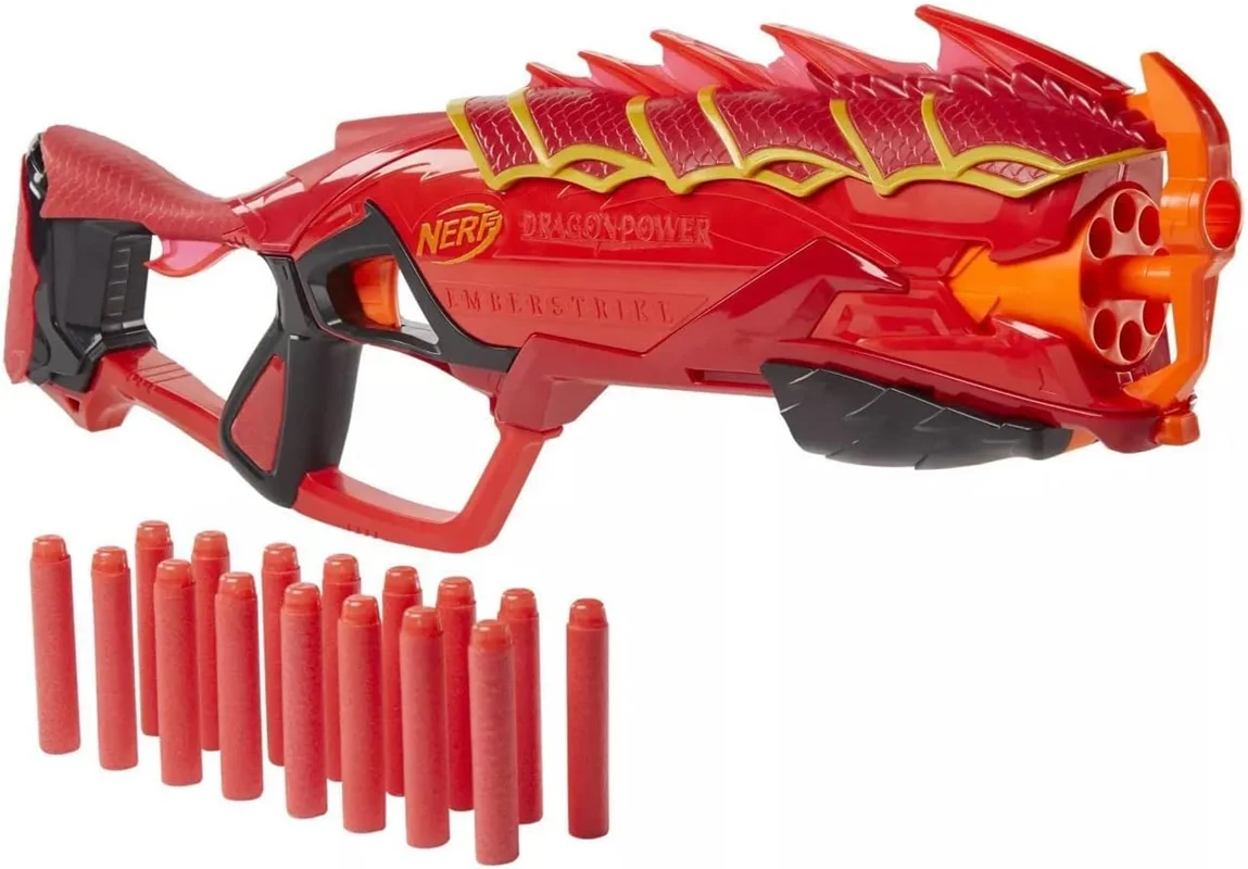 خرید تفنگ نرف «قدرت اژدها» Nerf DragonPower Emberstrike Blaster F0812HAS