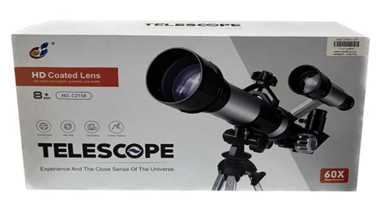 خرید بازی فکری تجهیزات علمی «تلسکوپ نجومی C2158»»Astronomical Telescope C2158 HD Coated Lens