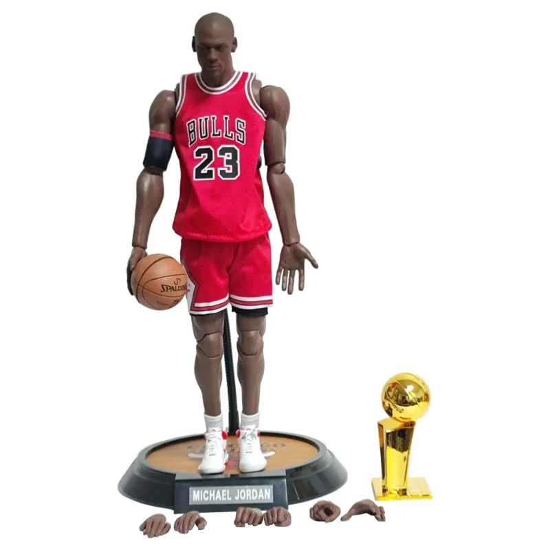 فیگور مایکل جردن شماره 23 مدل Chicago Bulls در نمای روبرو