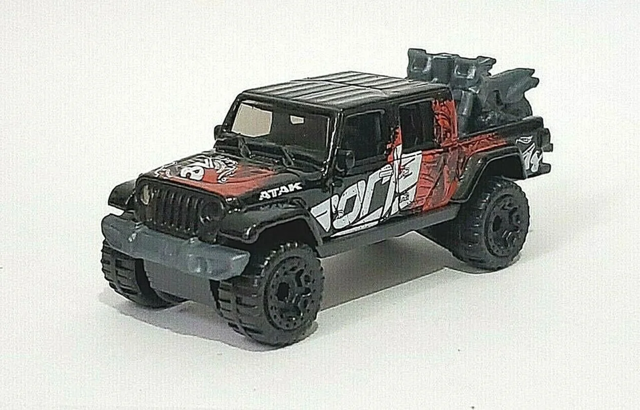 خرید ماشین فلزی ماکت فلزی هات ویلز «20 جیپ گلادیاتور» ماشین فلزی Hot Wheels 20 Jeep Gladiator Baja Blazers 4/10 26/250