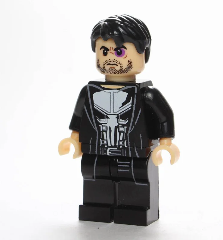 مینی فیگور پانیشر (Punisher) نتفلیکس - نمای 3 بعدی