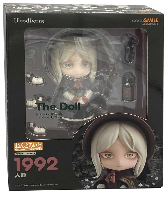 جعبه فیگور نندروئید عروسک بازی بلادبورن Bloodborne Nendoroid The Doll 1992